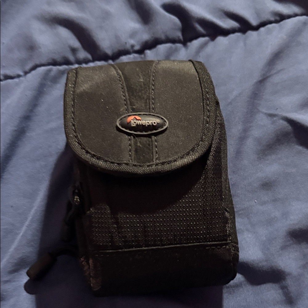 Lowepro Black Camera Case with camera